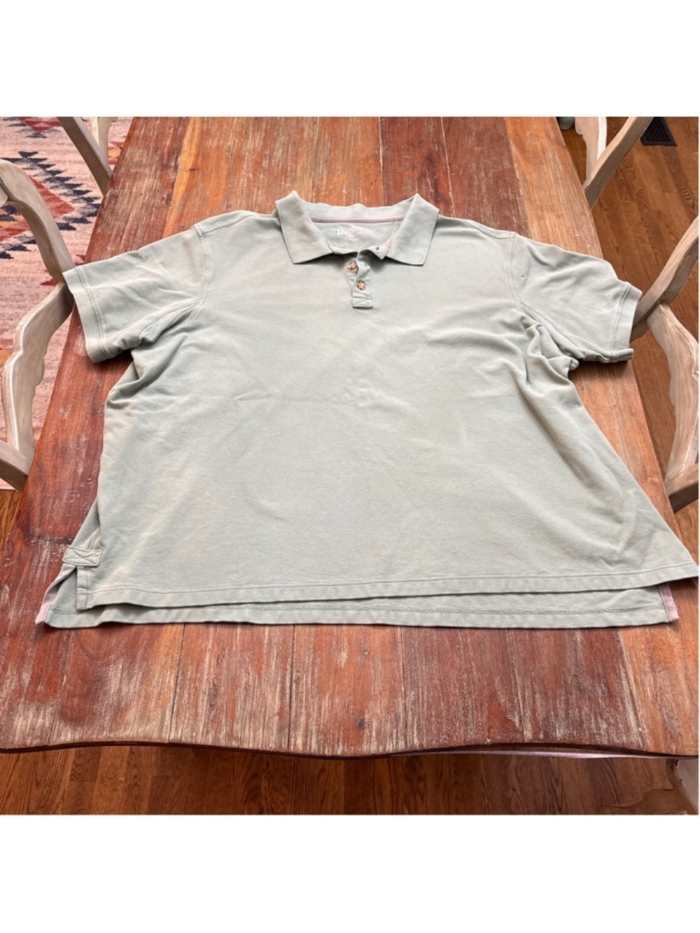 Duluth Trading Co Polo Shirt 3XL Sage Green